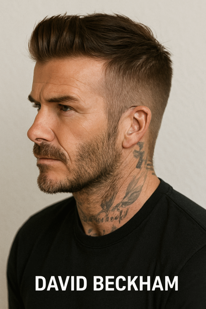 Professional barber giving a clean low fade haircut with precise detailing