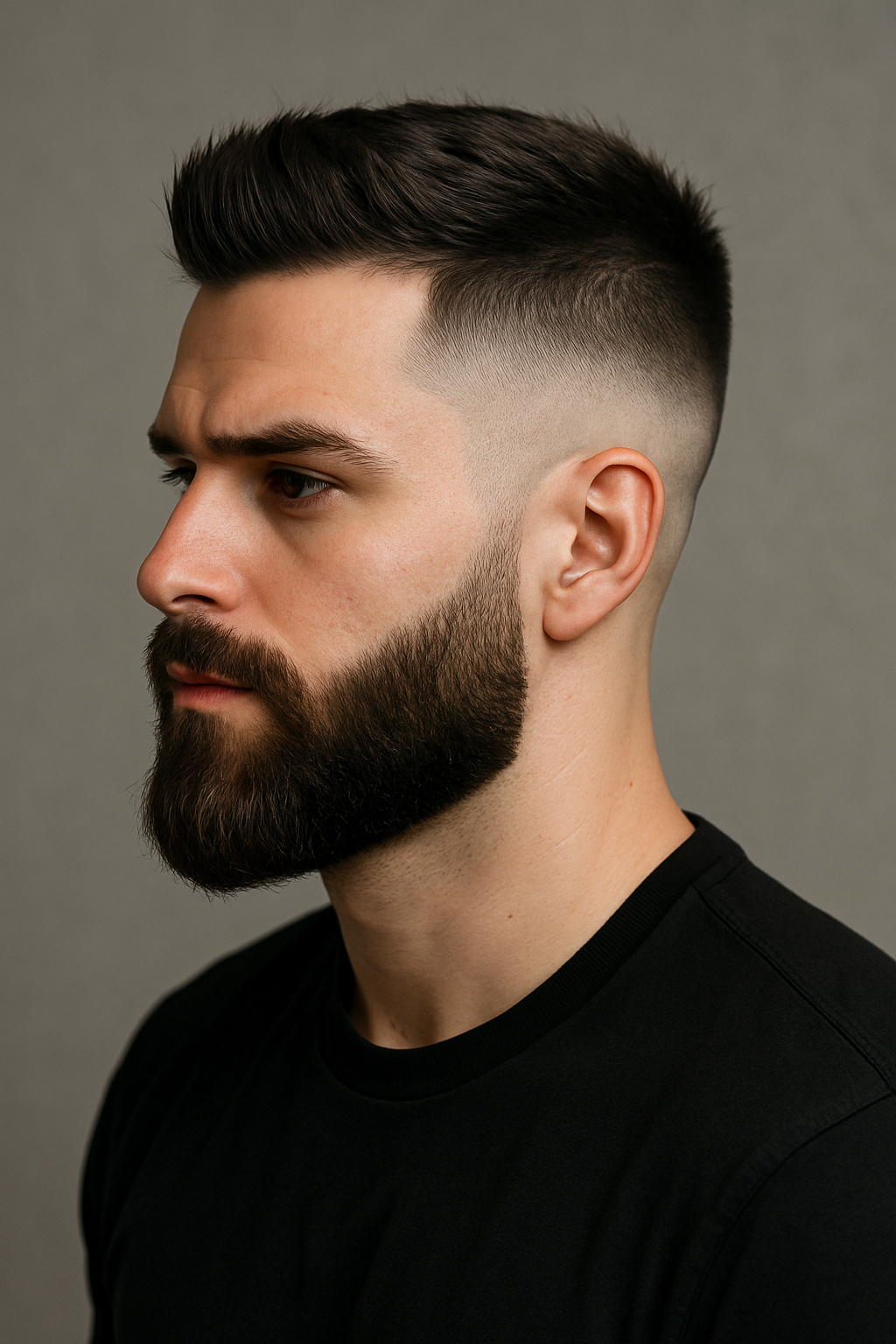 Men's High Fade Haircut