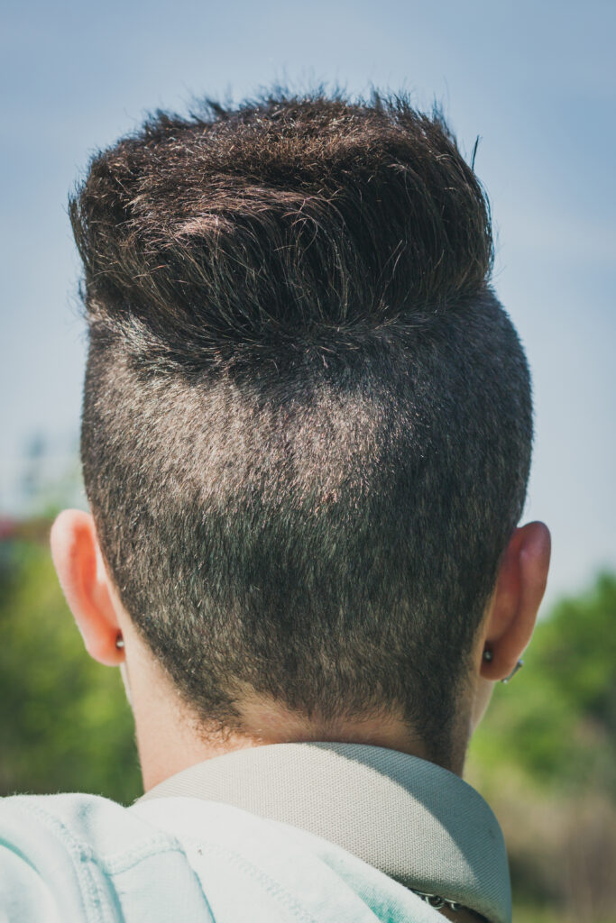 Slick Back High Fade