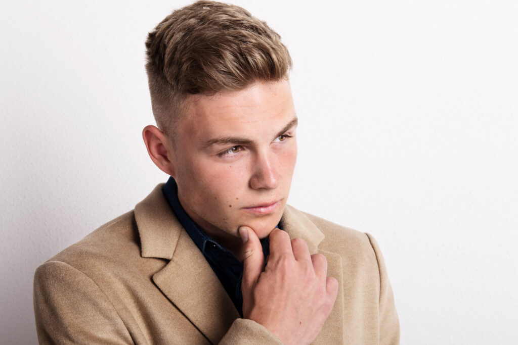 Modern Quiff High Fade